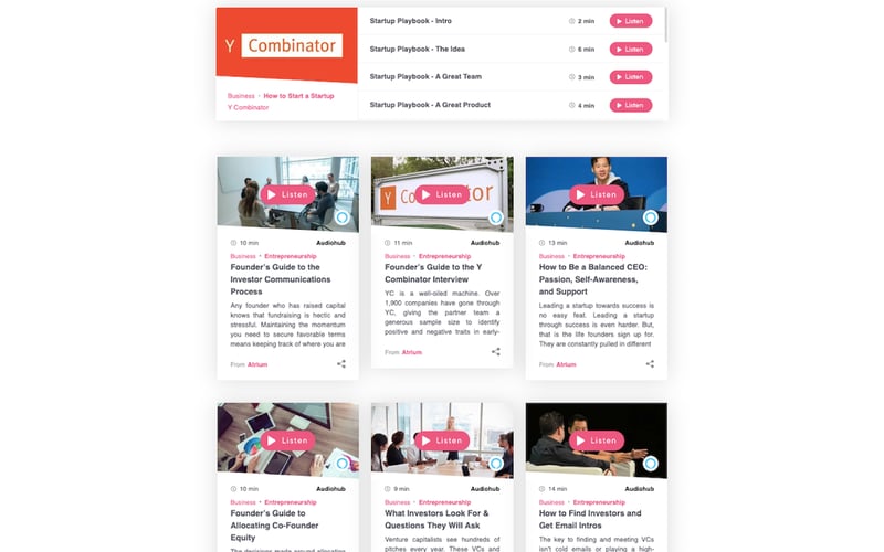 Audiohub screenshot 2