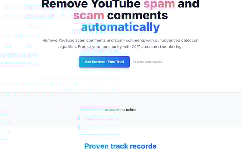 Auto Purge YouTube Scam Comments spam screenshot 1