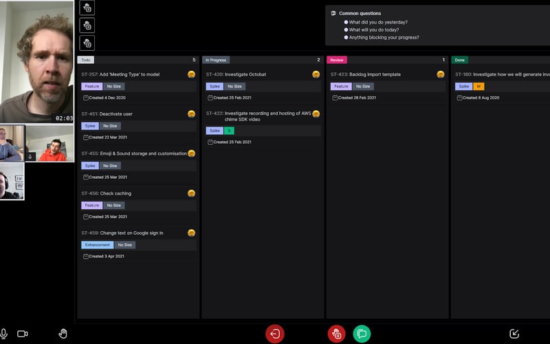 Automated stand-ups by devfair screenshot 1