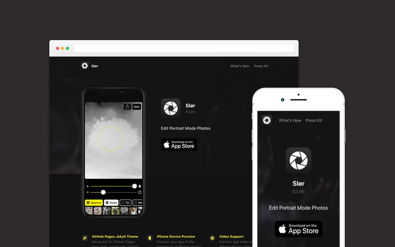 Automatic App Landing Page screenshot 1