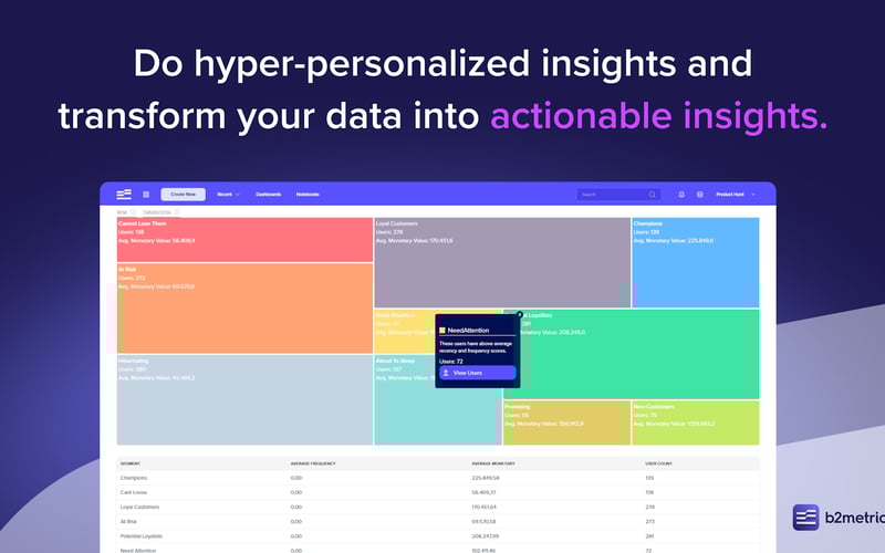 B2Metric screenshot 1
