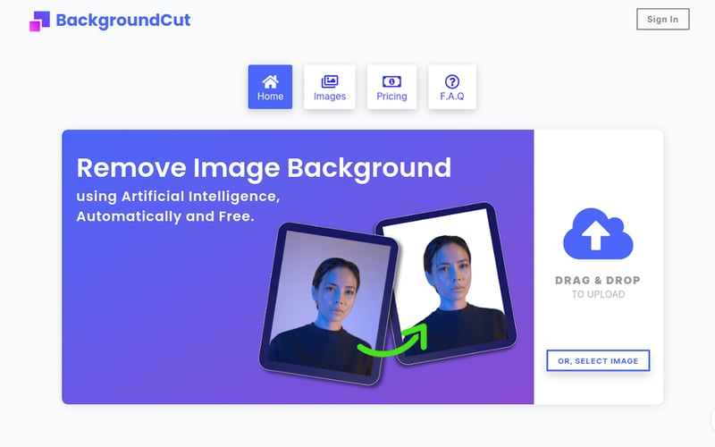 BackgroundCut screenshot 1