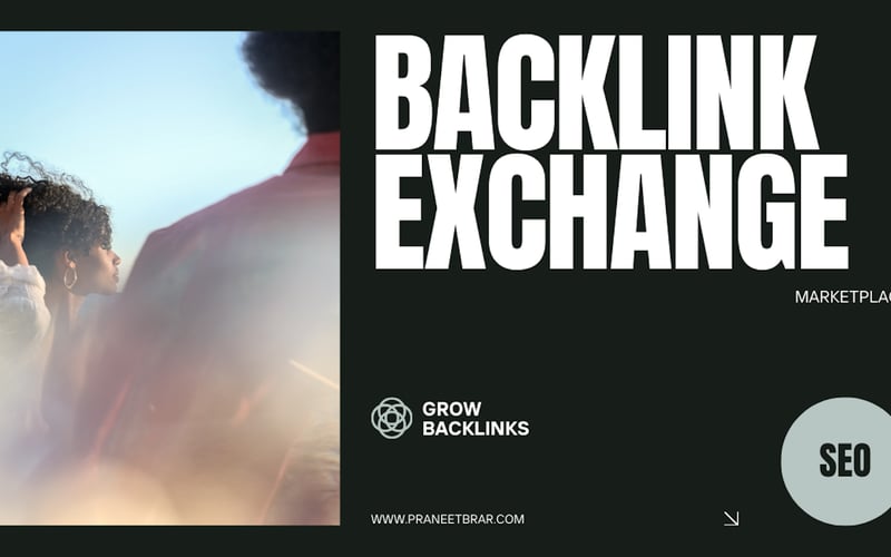 Backlink Exchange MarketPlace screenshot 1