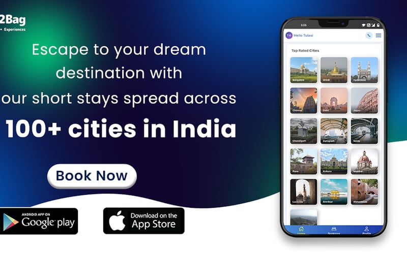Bag2Bag Hotel Booking App screenshot 1