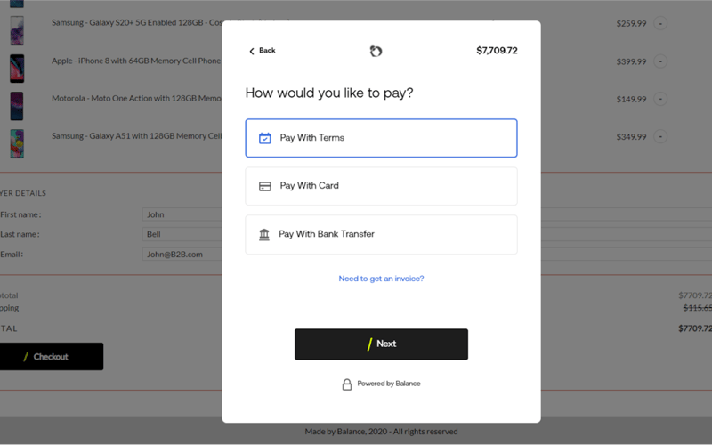 Balance Checkout screenshot 3