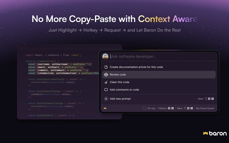 Baron AI screenshot 2