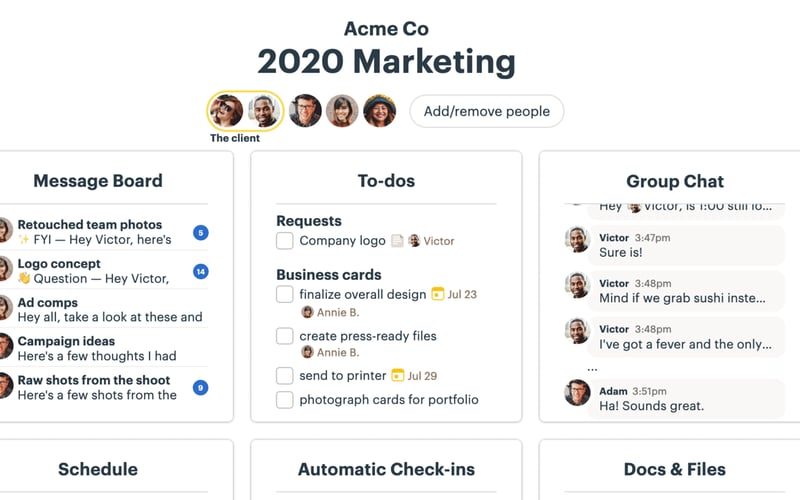 Basecamp screenshot 2
