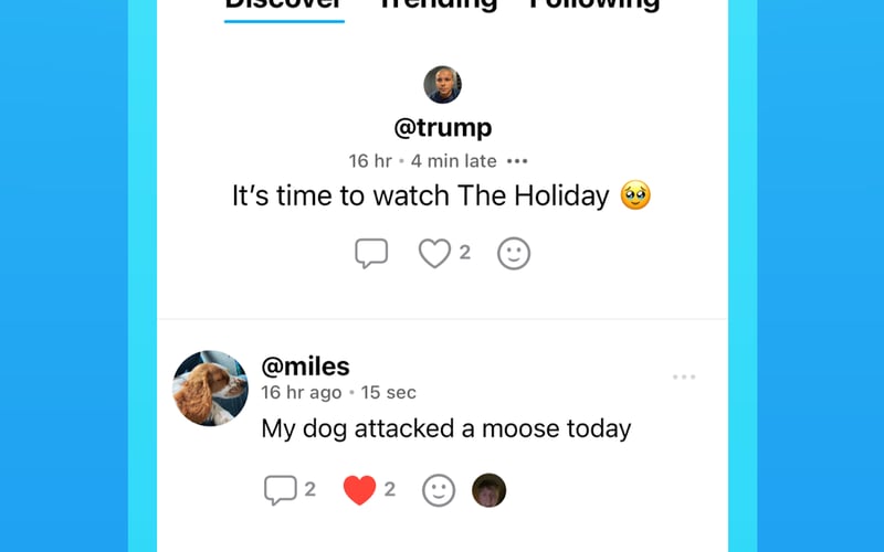 BeTweet screenshot 3