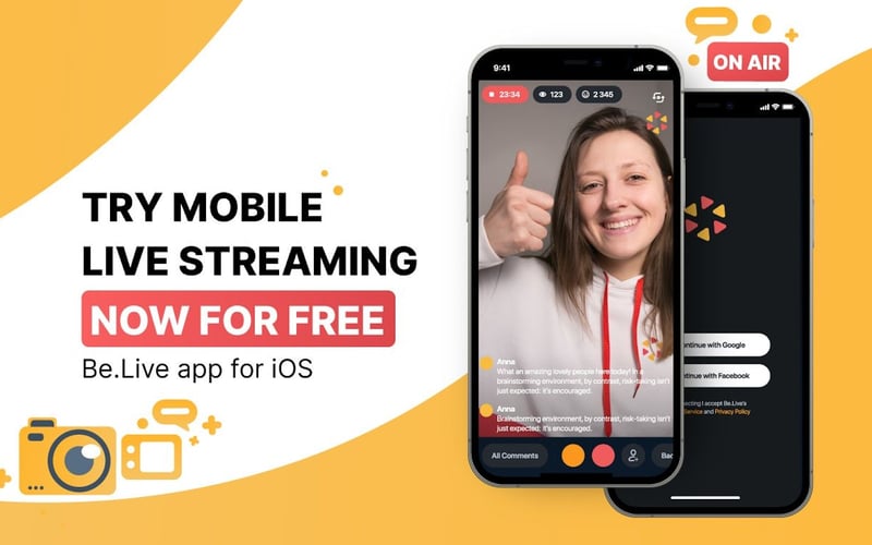 Be.Live screenshot 1