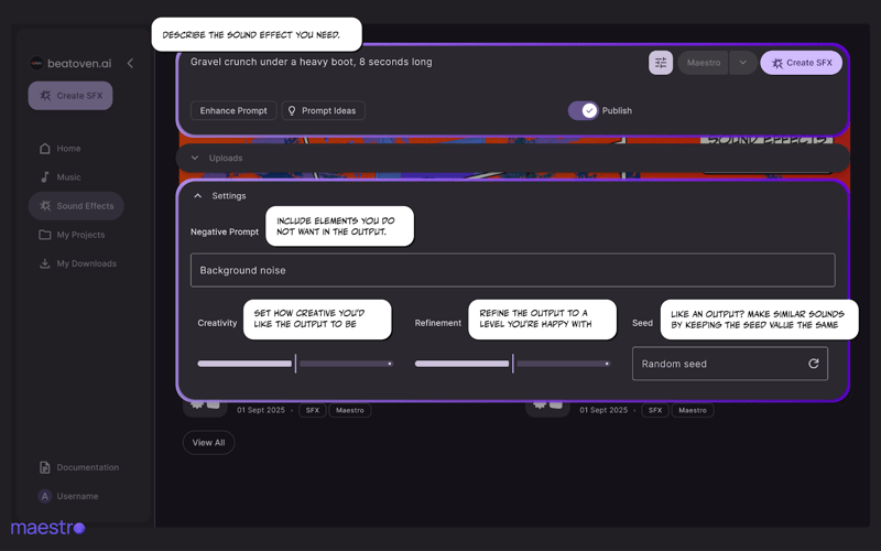 Beatoven.ai screenshot 2