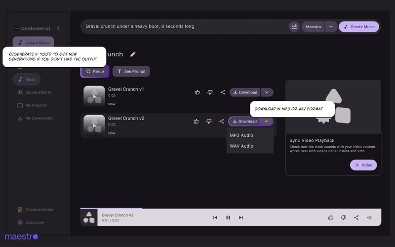 Beatoven.ai screenshot 3