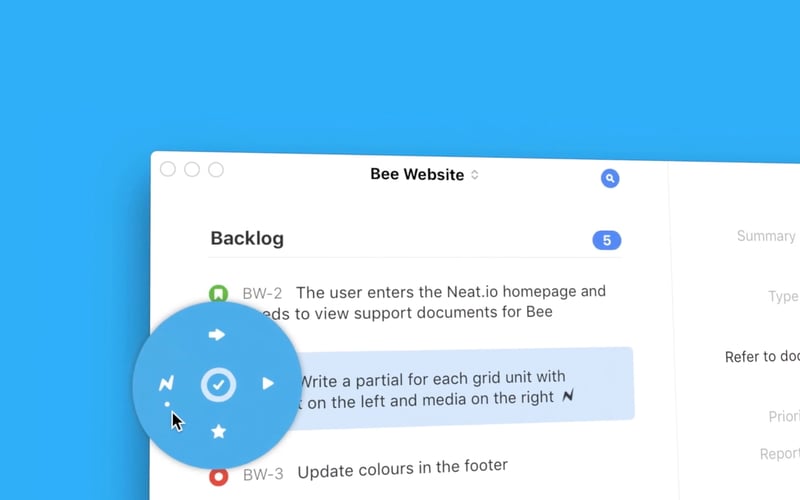 Bee App screenshot 1