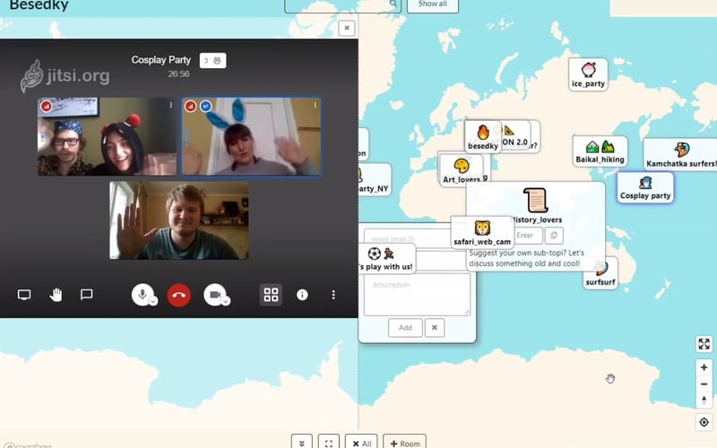 Besedky screenshot 2