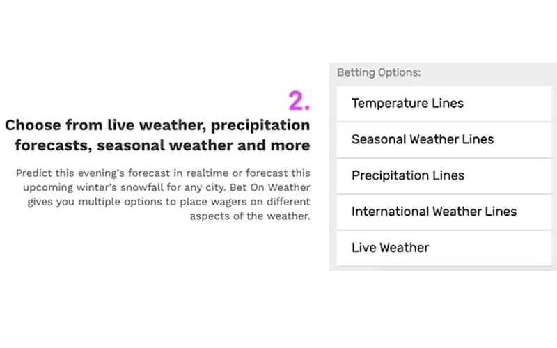 Bet On Weather screenshot 2
