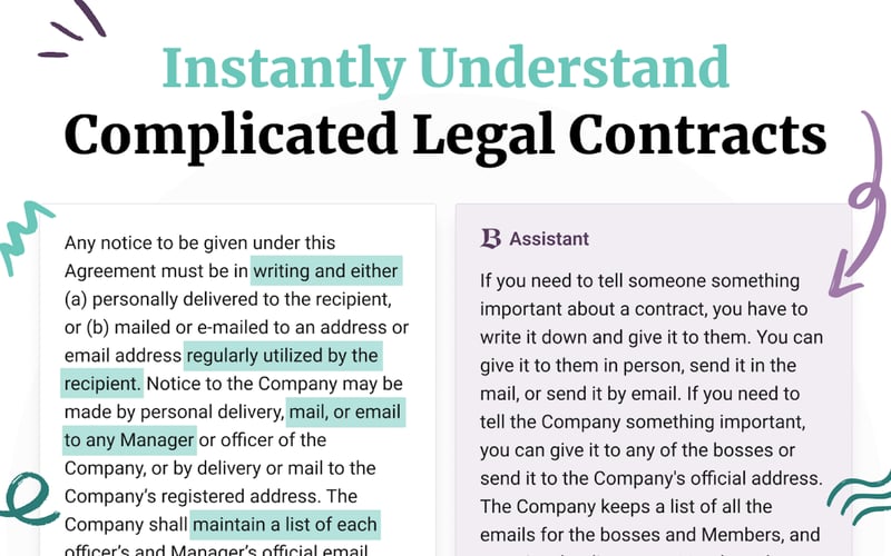 BetterLegal Assistant screenshot 1