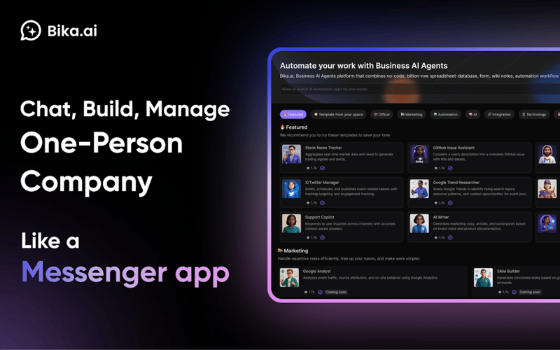 Bika.ai: The First AI Organizer screenshot 1