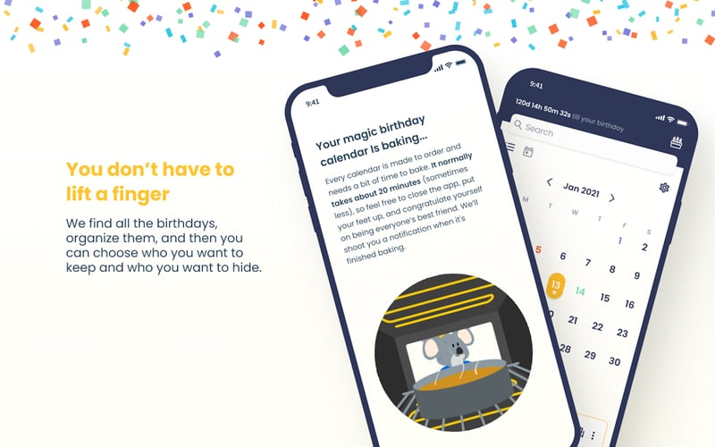 Birthday App screenshot 3