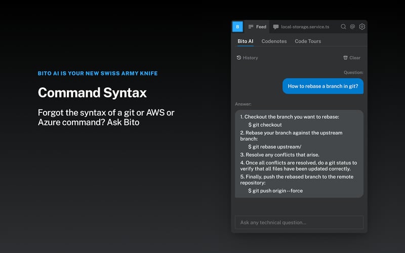 Bito AI: Bring ChatGPT to your IDE for devs screenshot 3