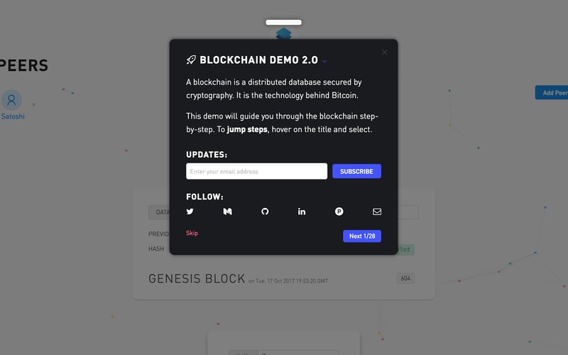 Blockchain Demo screenshot 2