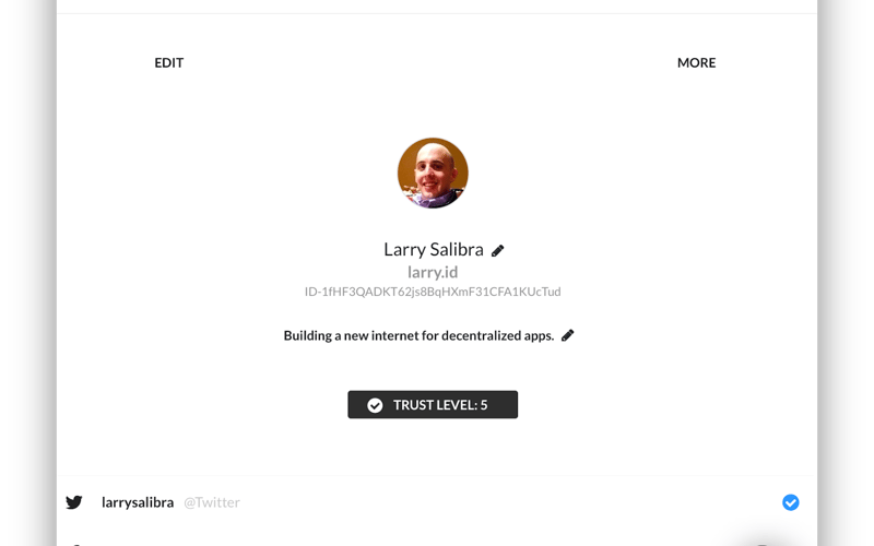 Blockstack screenshot 2