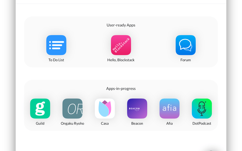 Blockstack screenshot 3