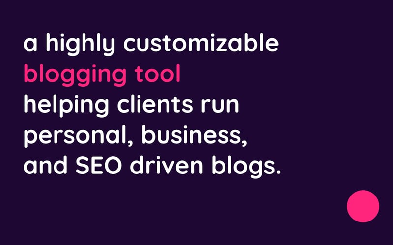 BlogMaker screenshot 1