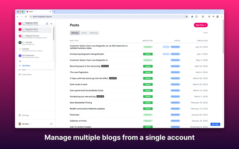 BlogMaker screenshot 3