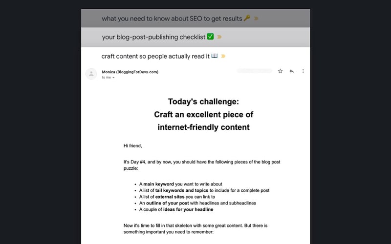 Blogging for Devs screenshot 2