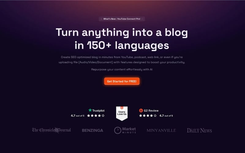 Blogify screenshot 3