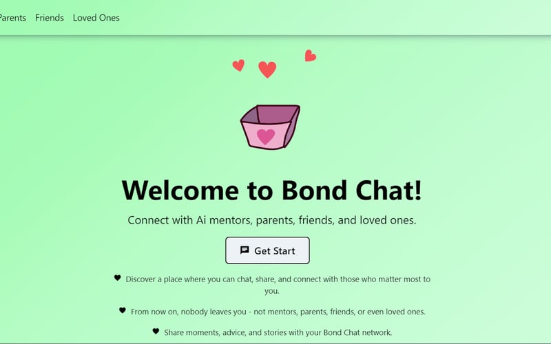 Bond Chat screenshot 1