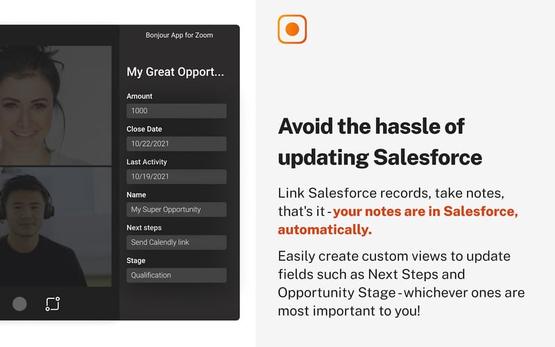 Bonjour App for Zoom screenshot 3