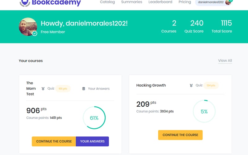 Bookcademy screenshot 3