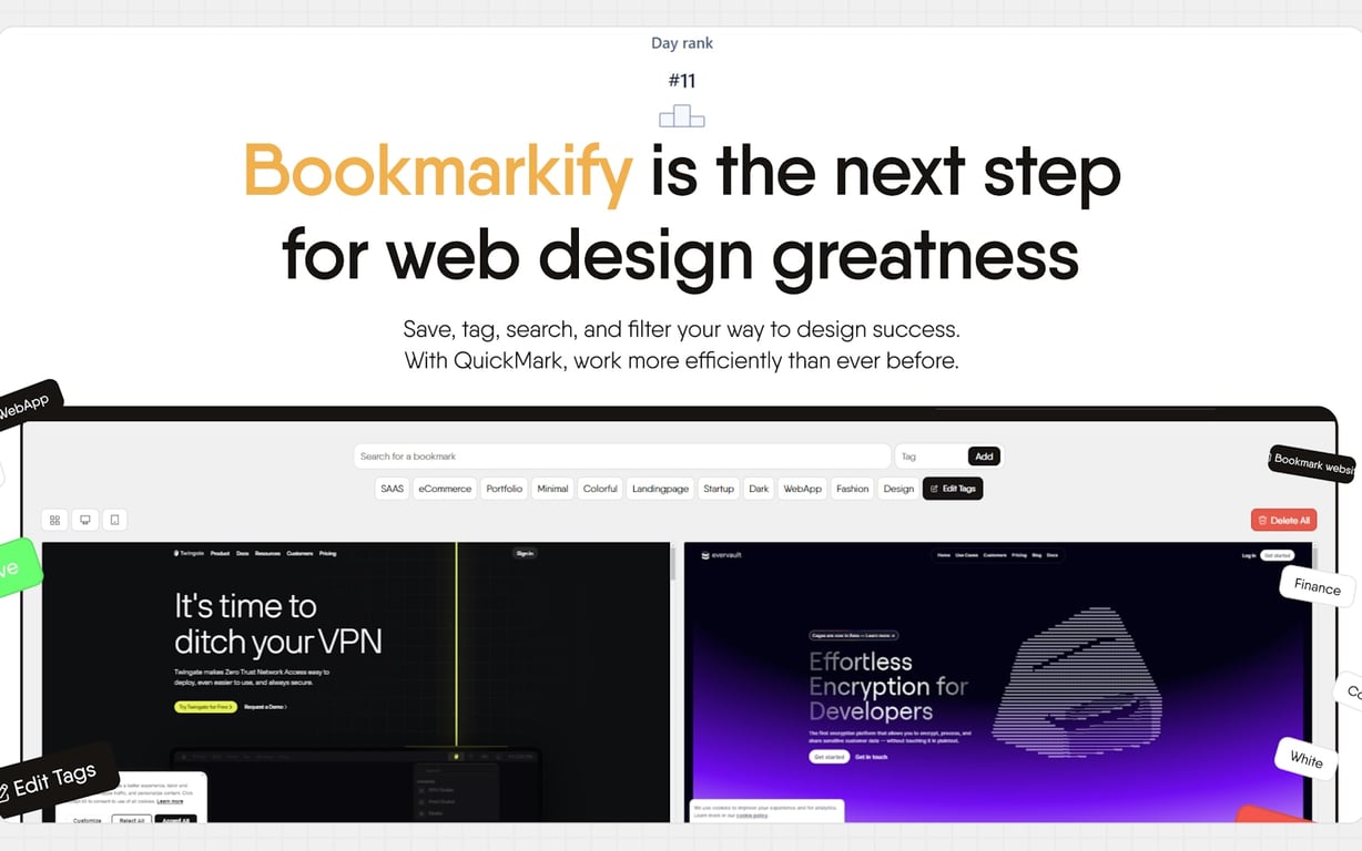 Bookmarkify preview