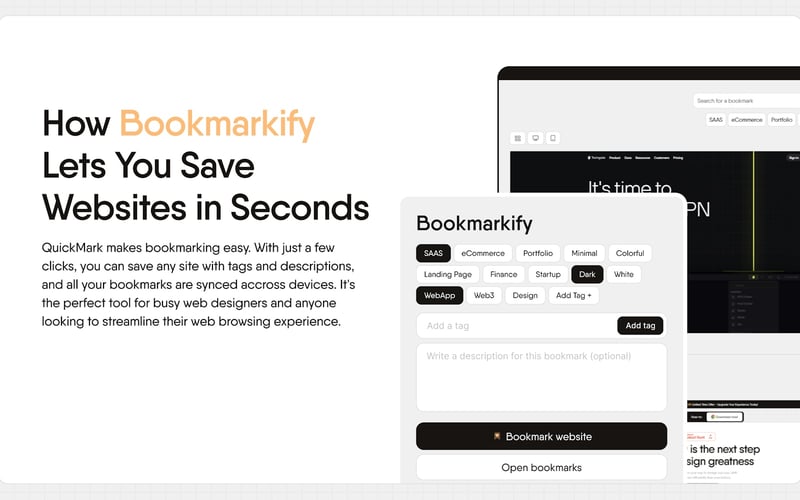 Bookmarkify screenshot 2