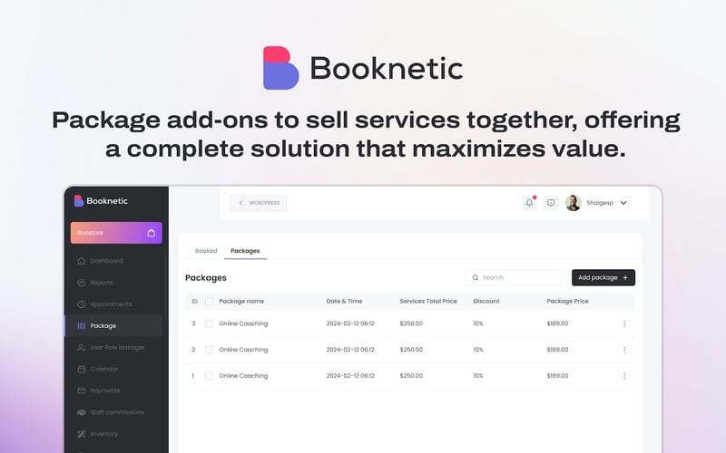 Booknetic screenshot 2