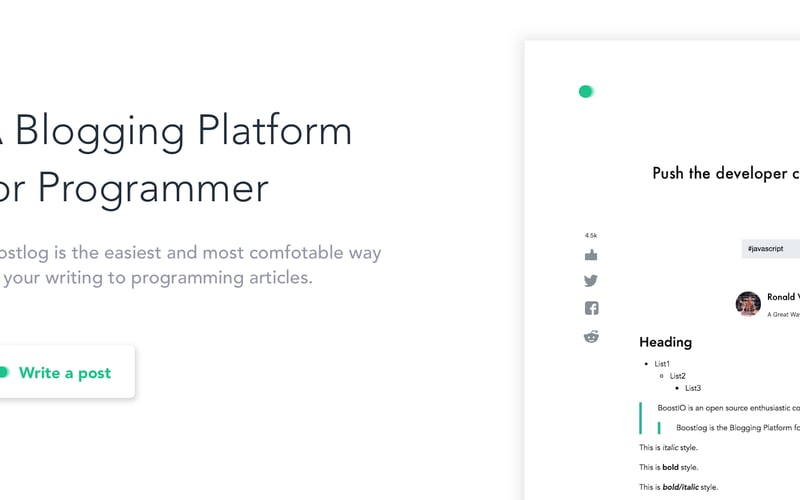 Boostlog screenshot 3