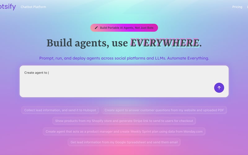 Botsify screenshot 1