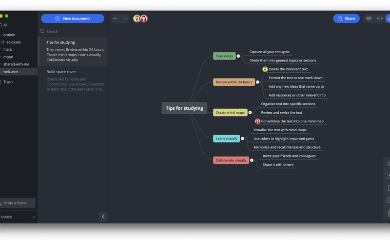 Brainio screenshot 2