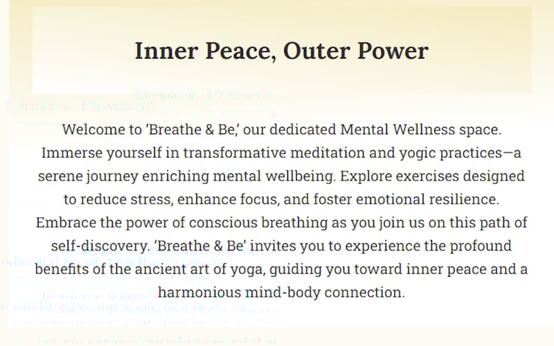 Breathe & Be screenshot 1