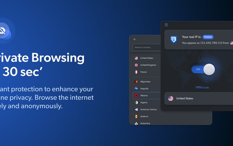 Bright VPN screenshot 1