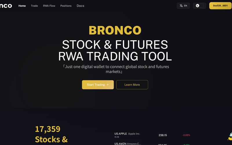 Bronco Trade screenshot 1