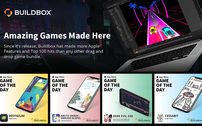 Buildbox screenshot 2