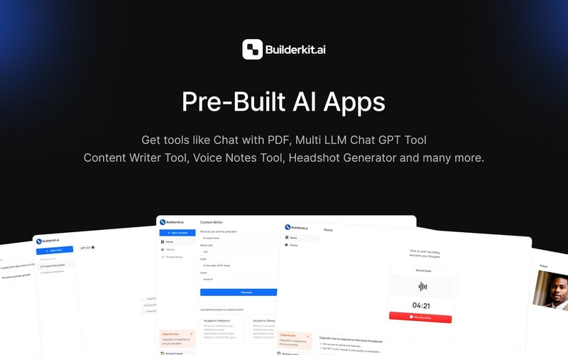 BuilderKit screenshot 1
