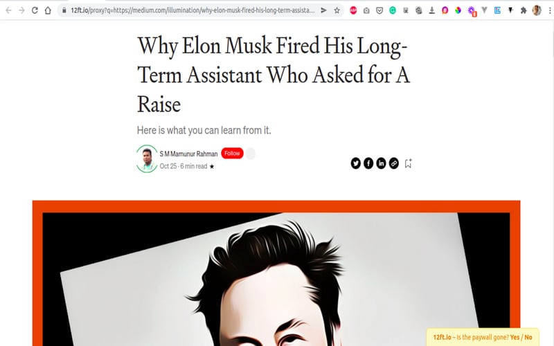 Bypass Paywalls screenshot 3