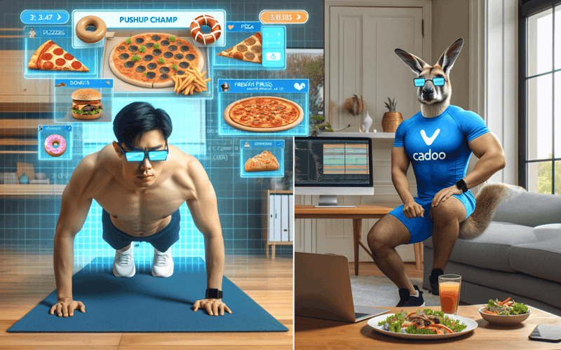 Cadoo Fitness Gaming screenshot 1