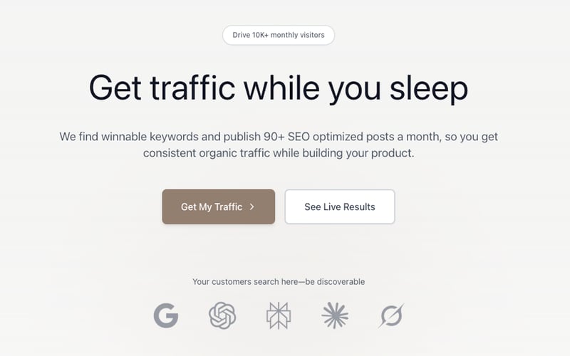 Caladan - Fully Automated SEO Blogs screenshot 1