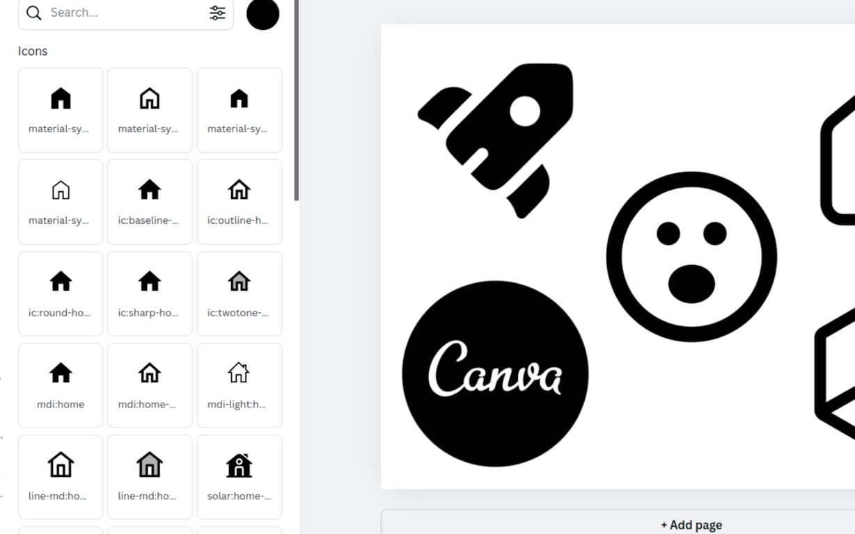 Canva preview
