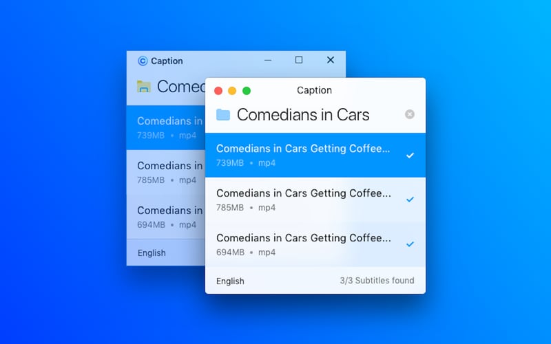 Caption screenshot 3