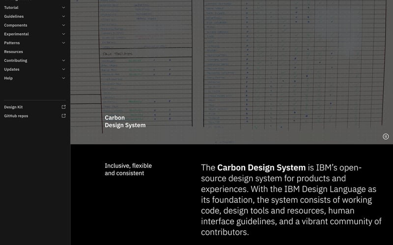 Carbon Design System from IBM screenshot 3