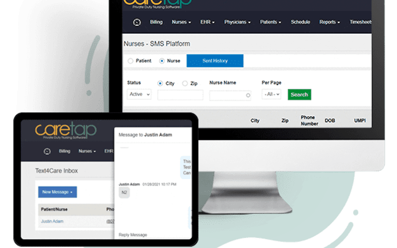 Caretap screenshot 1